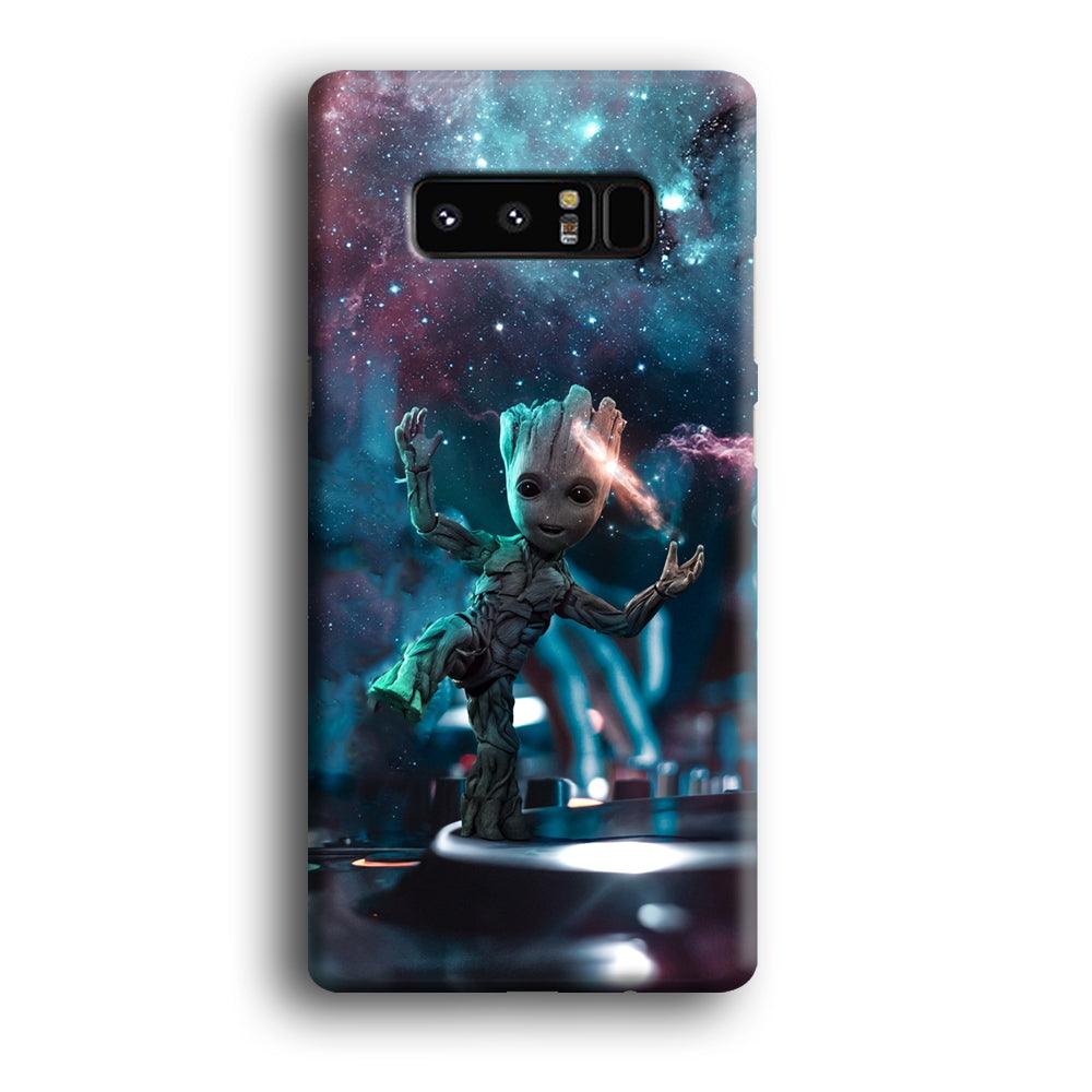 Groot Night Dancing Samsung Galaxy Note 8 Case-Oxvistore