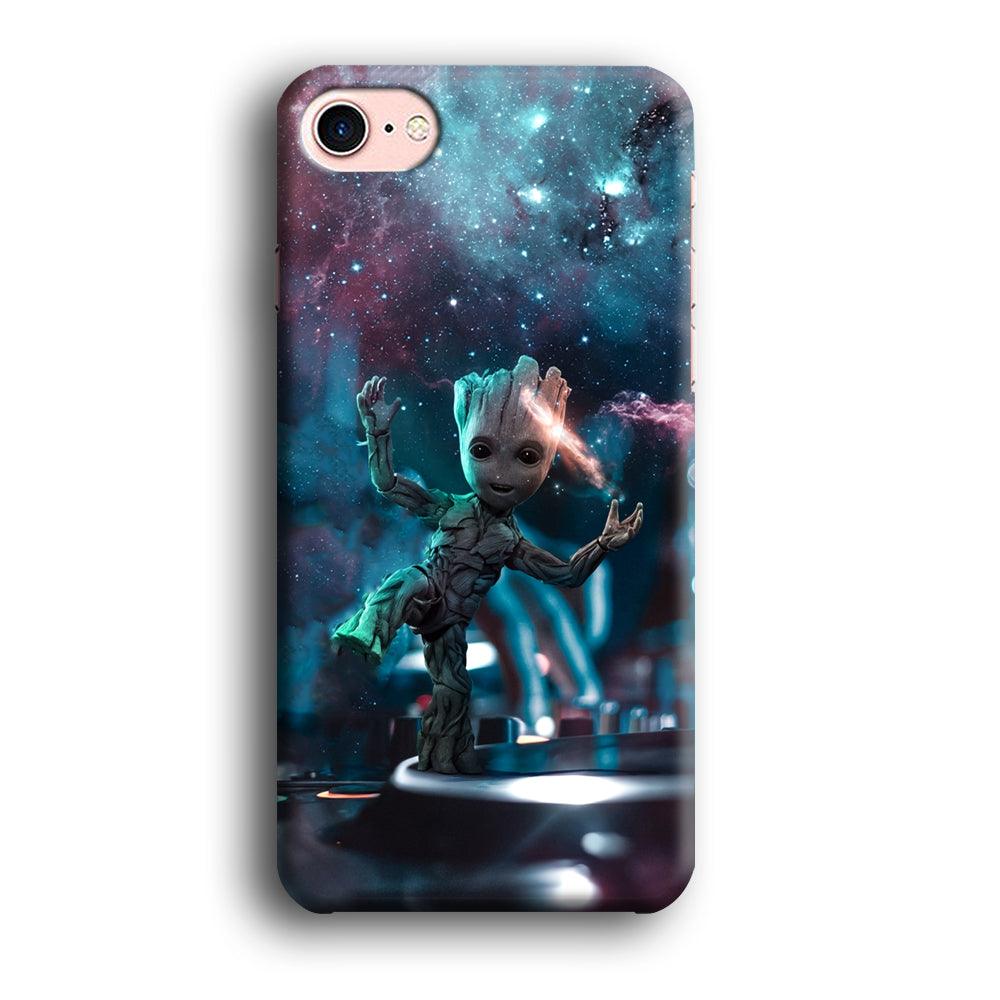 Groot Night Dancing iPhone 8 Case-Oxvistore