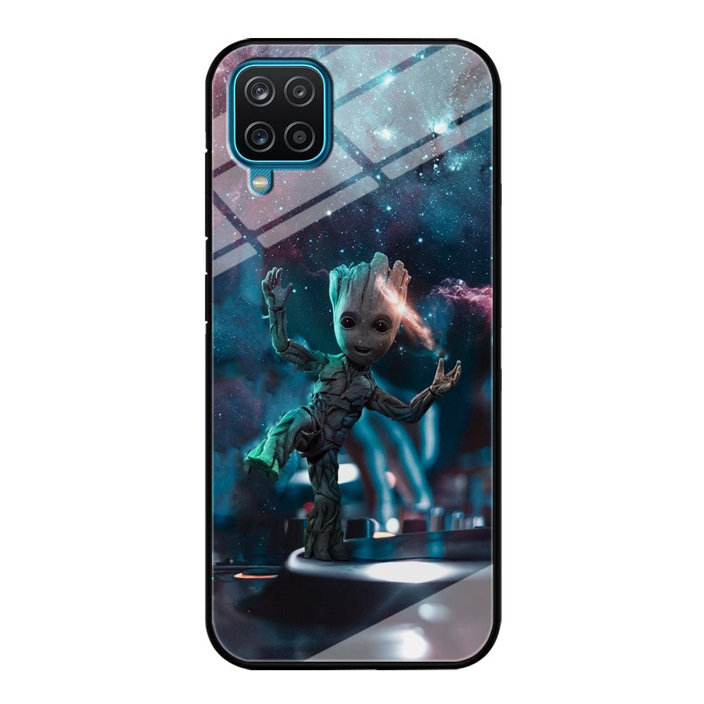 Groot Night Dancing Samsung Galaxy A12 Case-Oxvistore