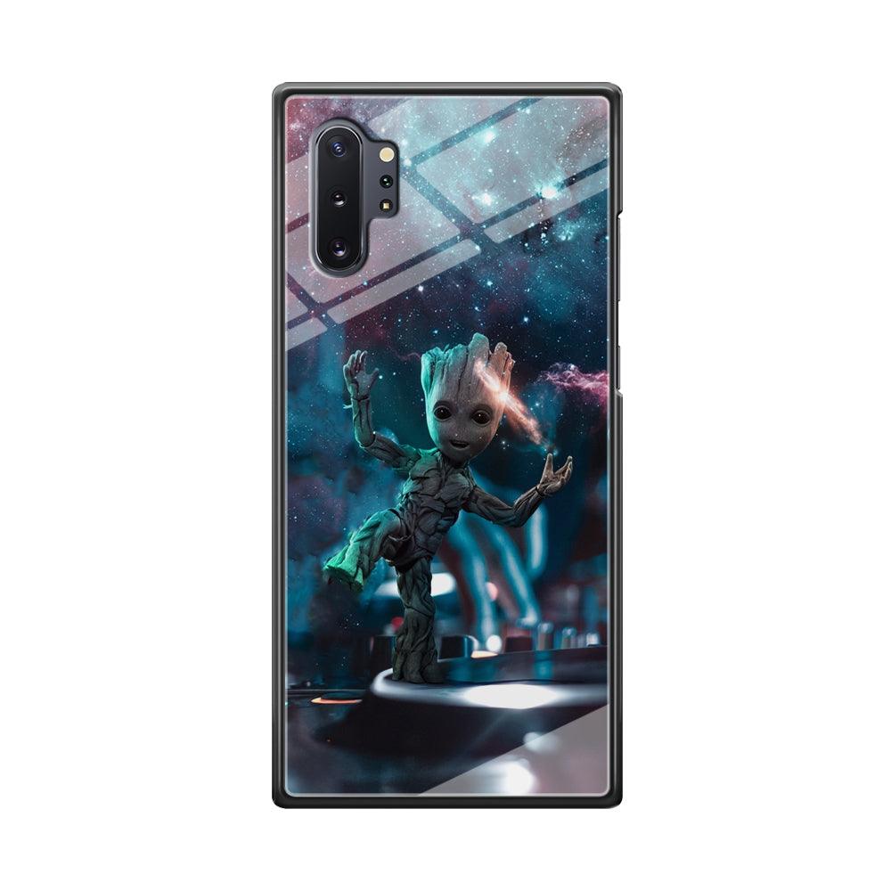 Groot Night Dancing Samsung Galaxy Note 10 Plus Case-Oxvistore