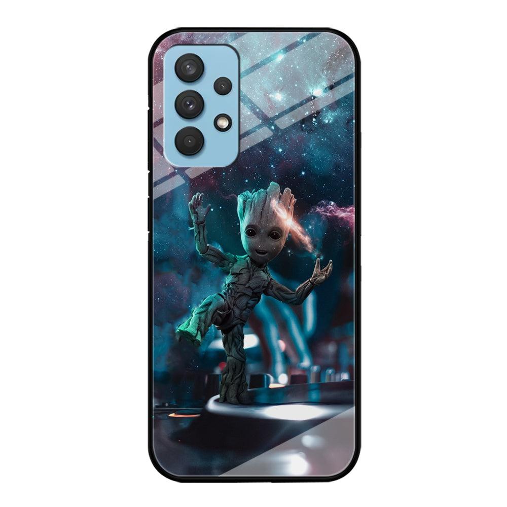 Groot Night Dancing Samsung Galaxy A32 Case-Oxvistore