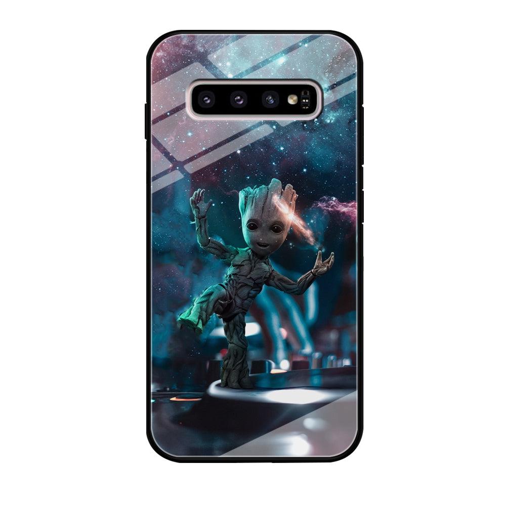 Groot Night Dancing Samsung Galaxy S10 Plus Case-Oxvistore