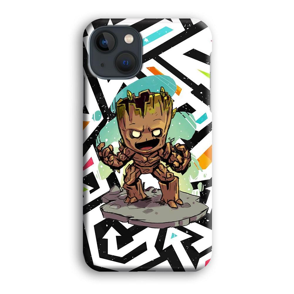 Groot Scream Power iPhone 13 Case-Oxvistore