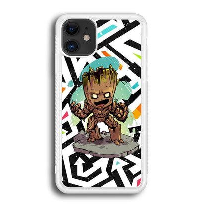 Groot Scream Power iPhone 12 Case-Oxvistore