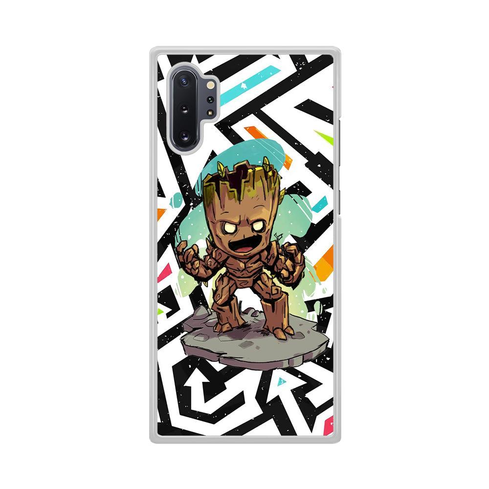 Groot Scream Power Samsung Galaxy Note 10 Plus Case-Oxvistore