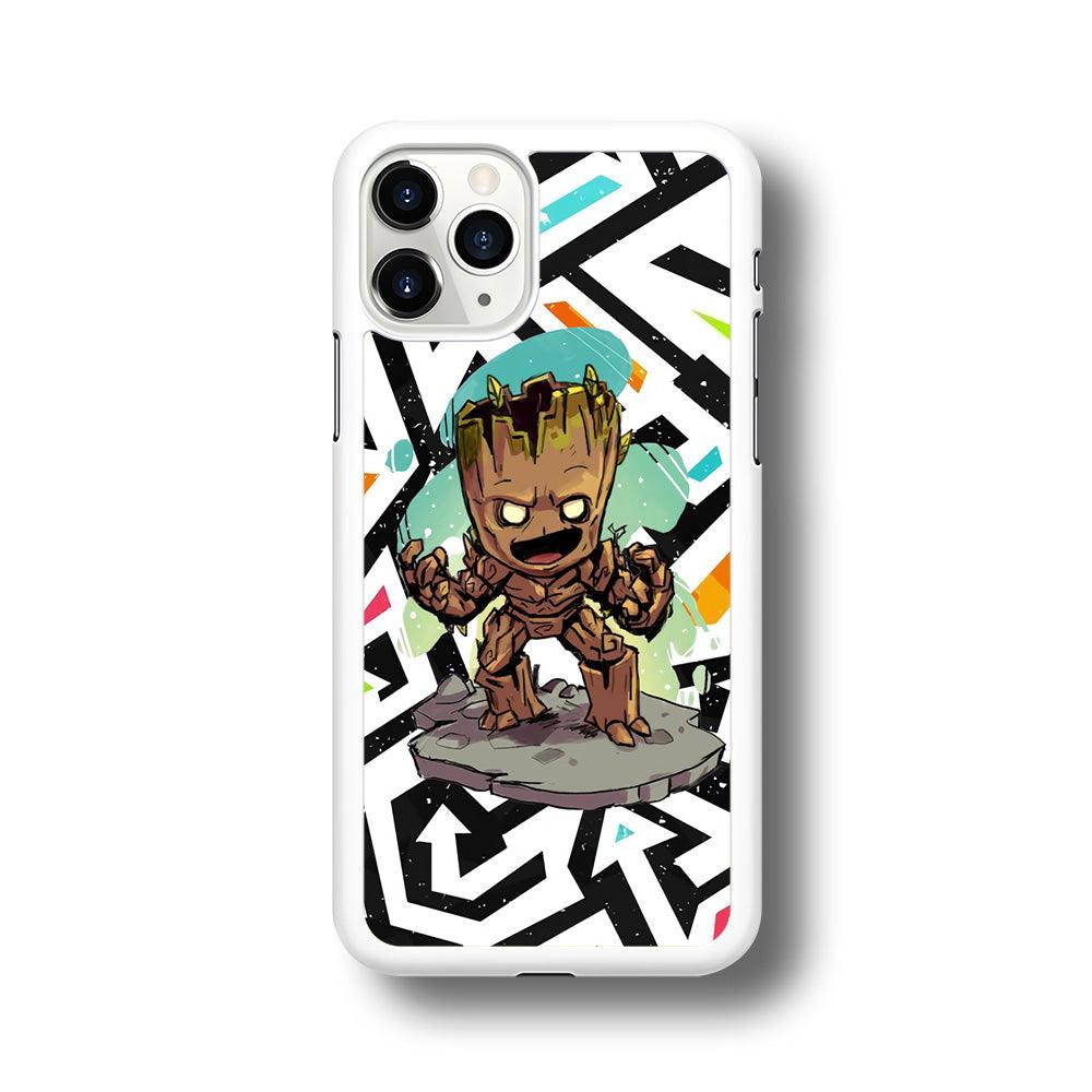 Groot Scream Power iPhone 11 Pro Case-Oxvistore