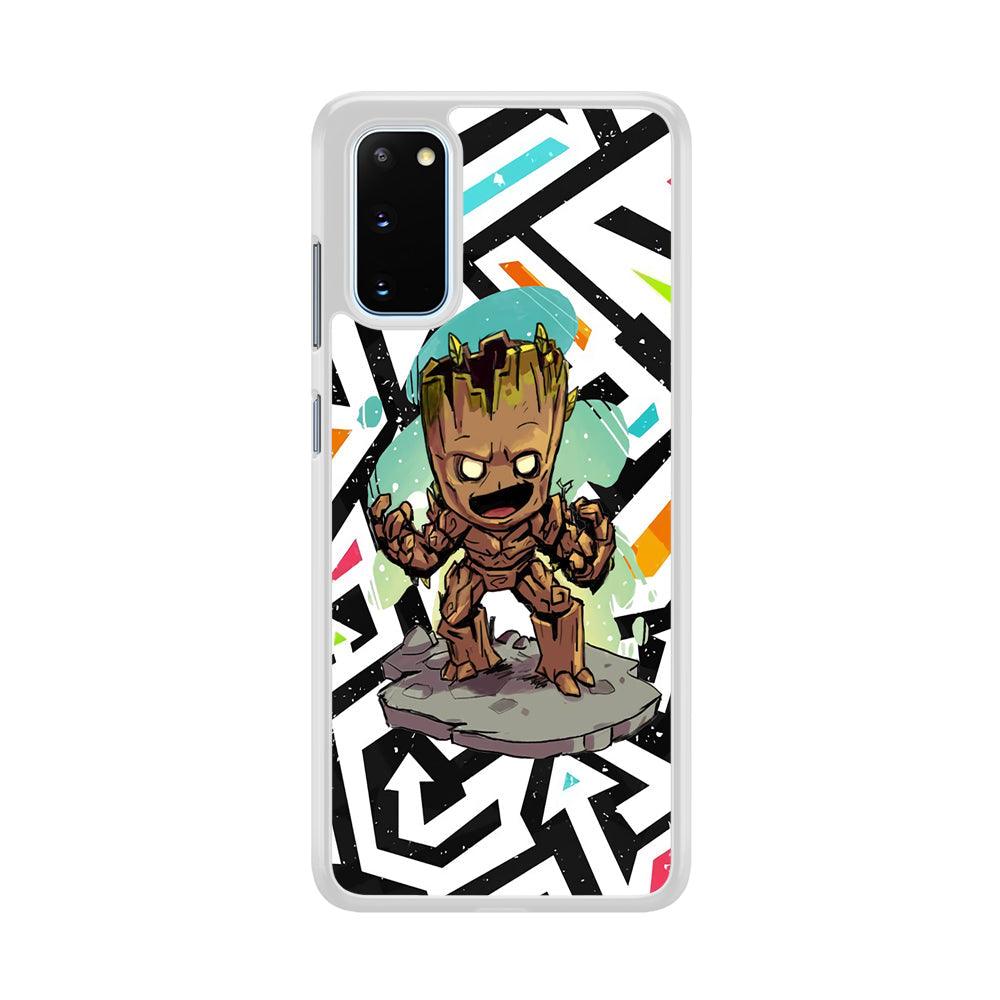 Groot Scream Power Samsung Galaxy S20 Case-Oxvistore