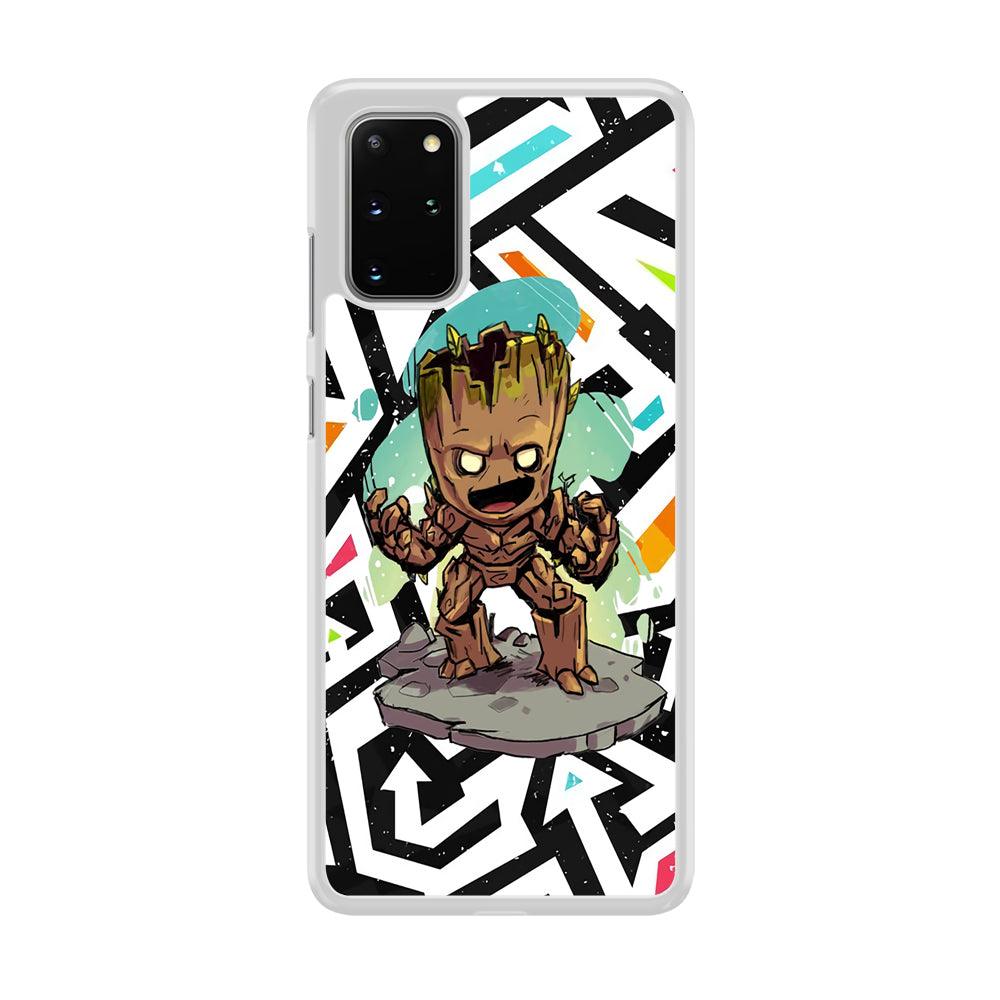 Groot Scream Power Samsung Galaxy S20 Plus Case-Oxvistore