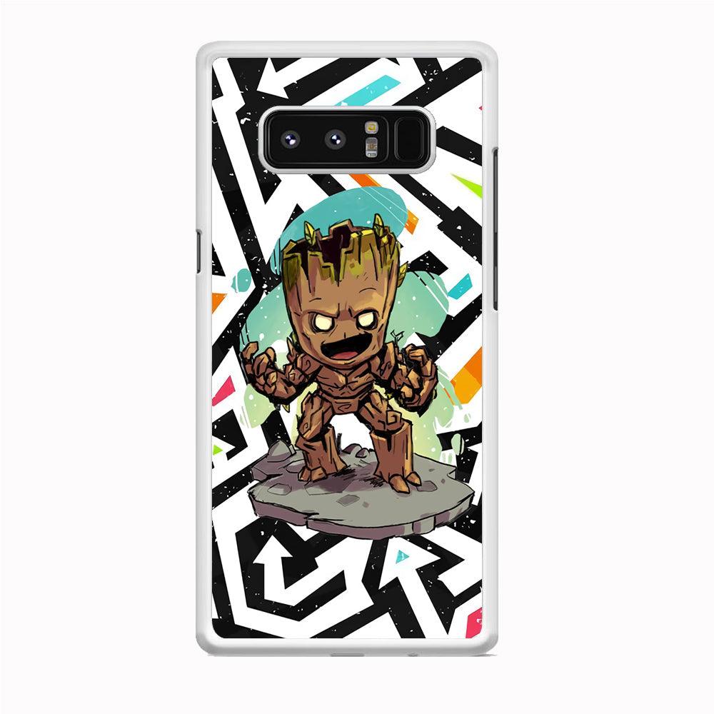 Groot Scream Power Samsung Galaxy Note 8 Case-Oxvistore