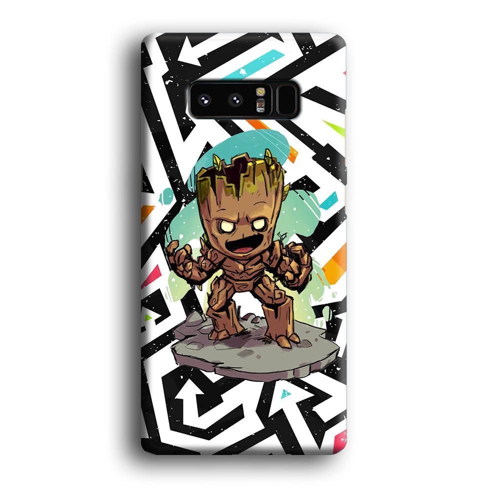 Groot Scream Power Samsung Galaxy Note 8 Case-Oxvistore