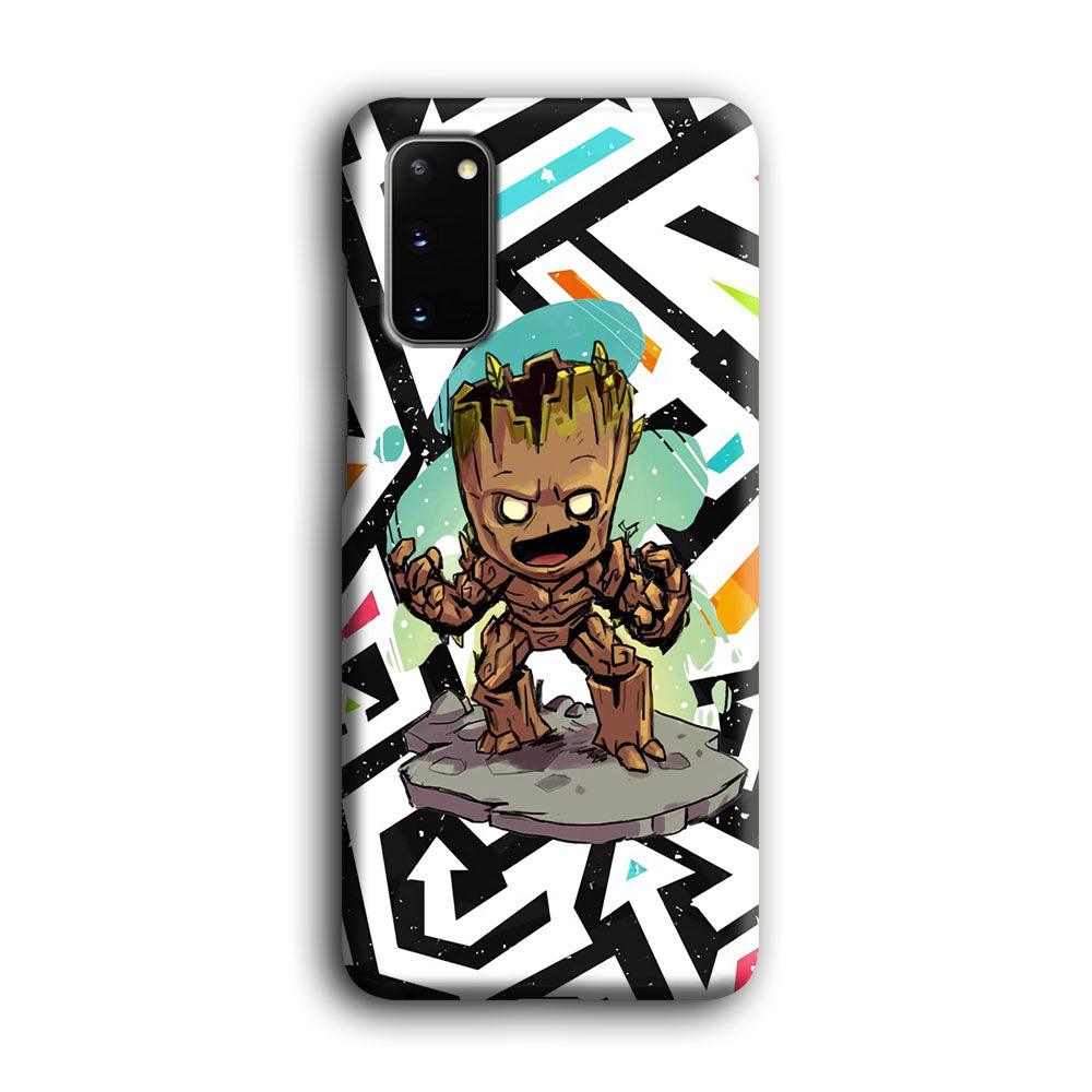 Groot Scream Power Samsung Galaxy S20 Case-Oxvistore