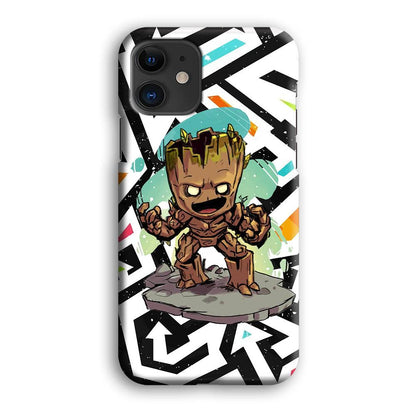 Groot Scream Power iPhone 12 Case-Oxvistore