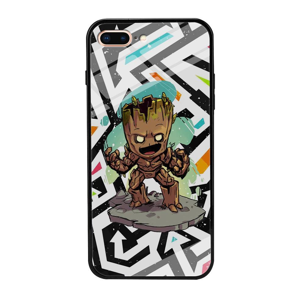 Groot Scream Power iPhone 7 Plus Case-Oxvistore