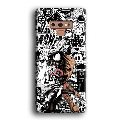 Groot x Venom Fusion Mode Samsung Galaxy Note 9 Case-Oxvistore