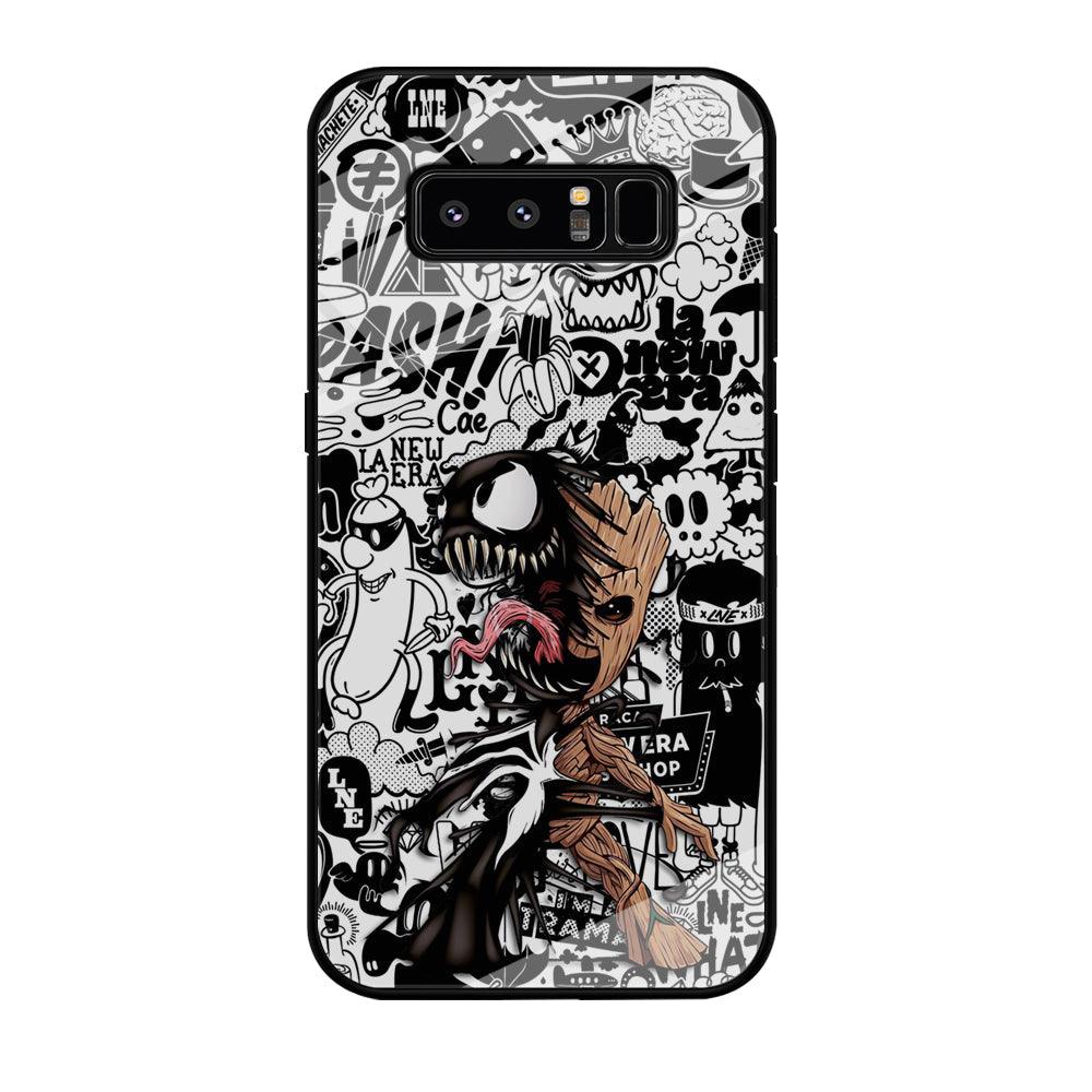 Groot x Venom Fusion Mode Samsung Galaxy Note 8 Case-Oxvistore