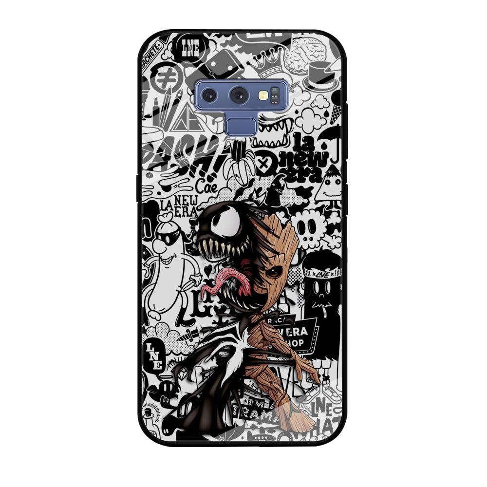 Groot x Venom Fusion Mode Samsung Galaxy Note 9 Case-Oxvistore