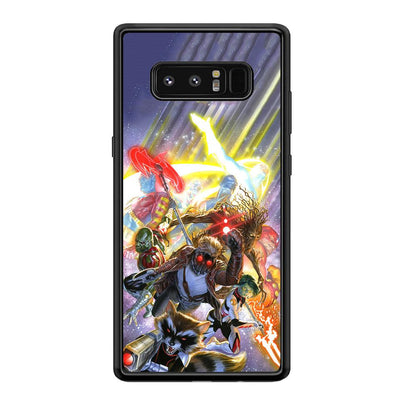 Guardians of The Galaxy Attacking Mode Samsung Galaxy Note 8 Case-Oxvistore