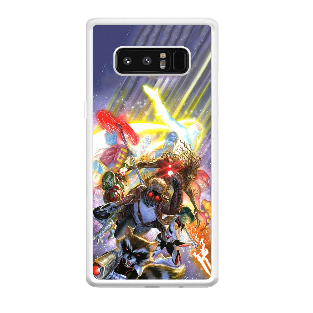 Guardians of The Galaxy Attacking Mode Samsung Galaxy Note 8 Case-Oxvistore