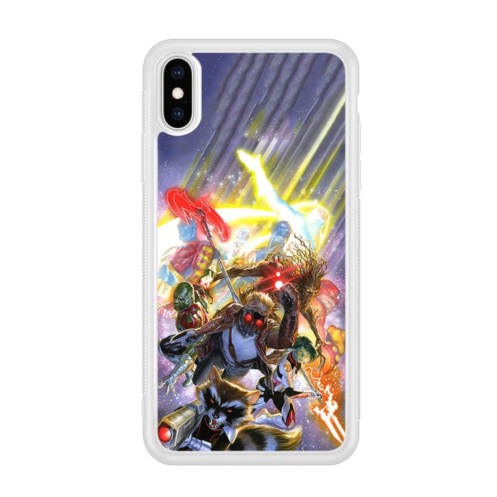 Guardians of The Galaxy Attacking Mode iPhone X Case-Oxvistore