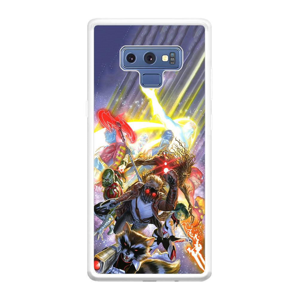 Guardians of The Galaxy Attacking Mode Samsung Galaxy Note 9 Case-Oxvistore