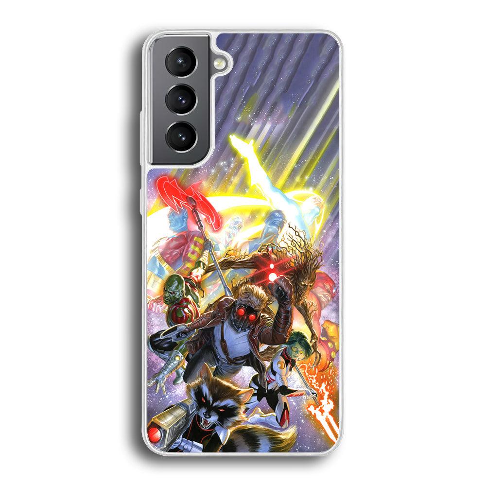 Guardians of The Galaxy Attacking Mode Samsung Galaxy S21 Case-Oxvistore