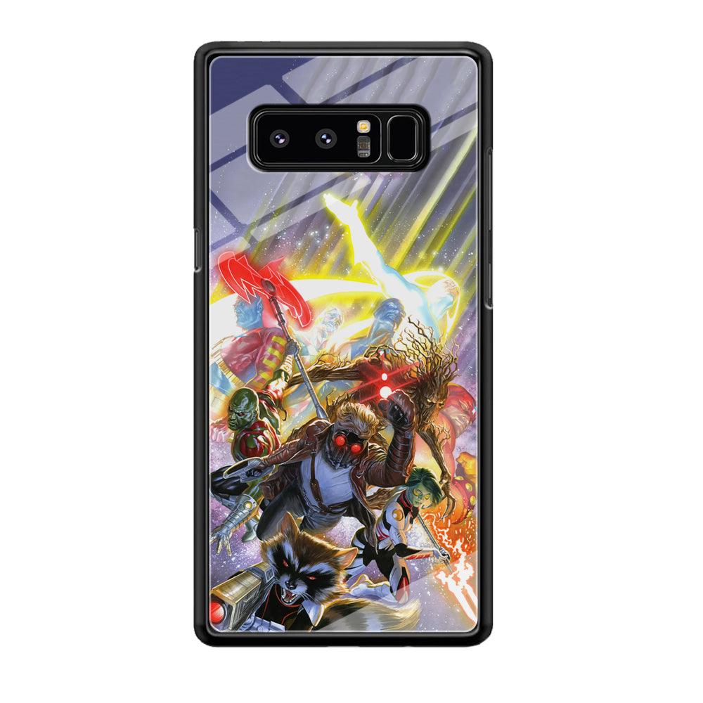 Guardians of The Galaxy Attacking Mode Samsung Galaxy Note 8 Case-Oxvistore