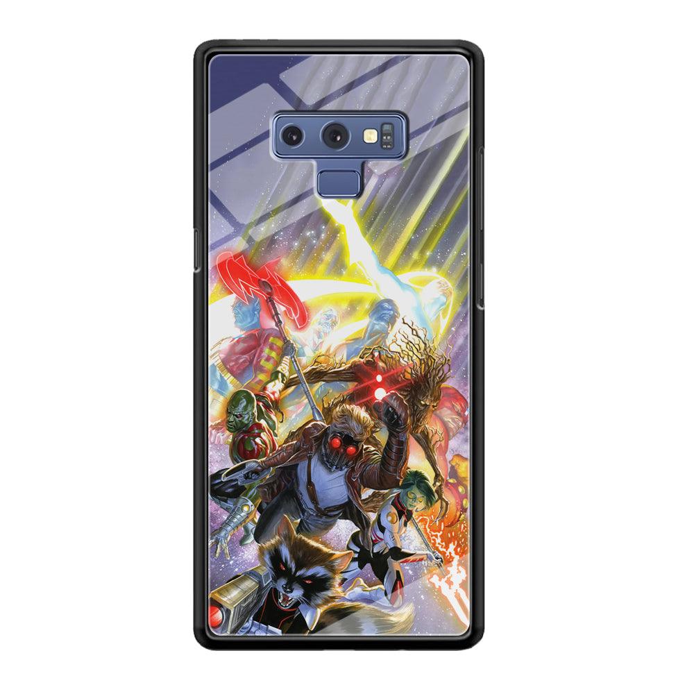 Guardians of The Galaxy Attacking Mode Samsung Galaxy Note 9 Case-Oxvistore