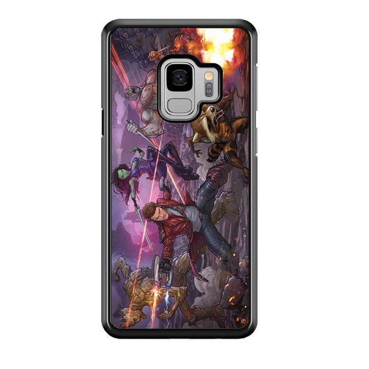 Guardians of The Galaxy Power of Squad Samsung Galaxy S9 Case-Oxvistore