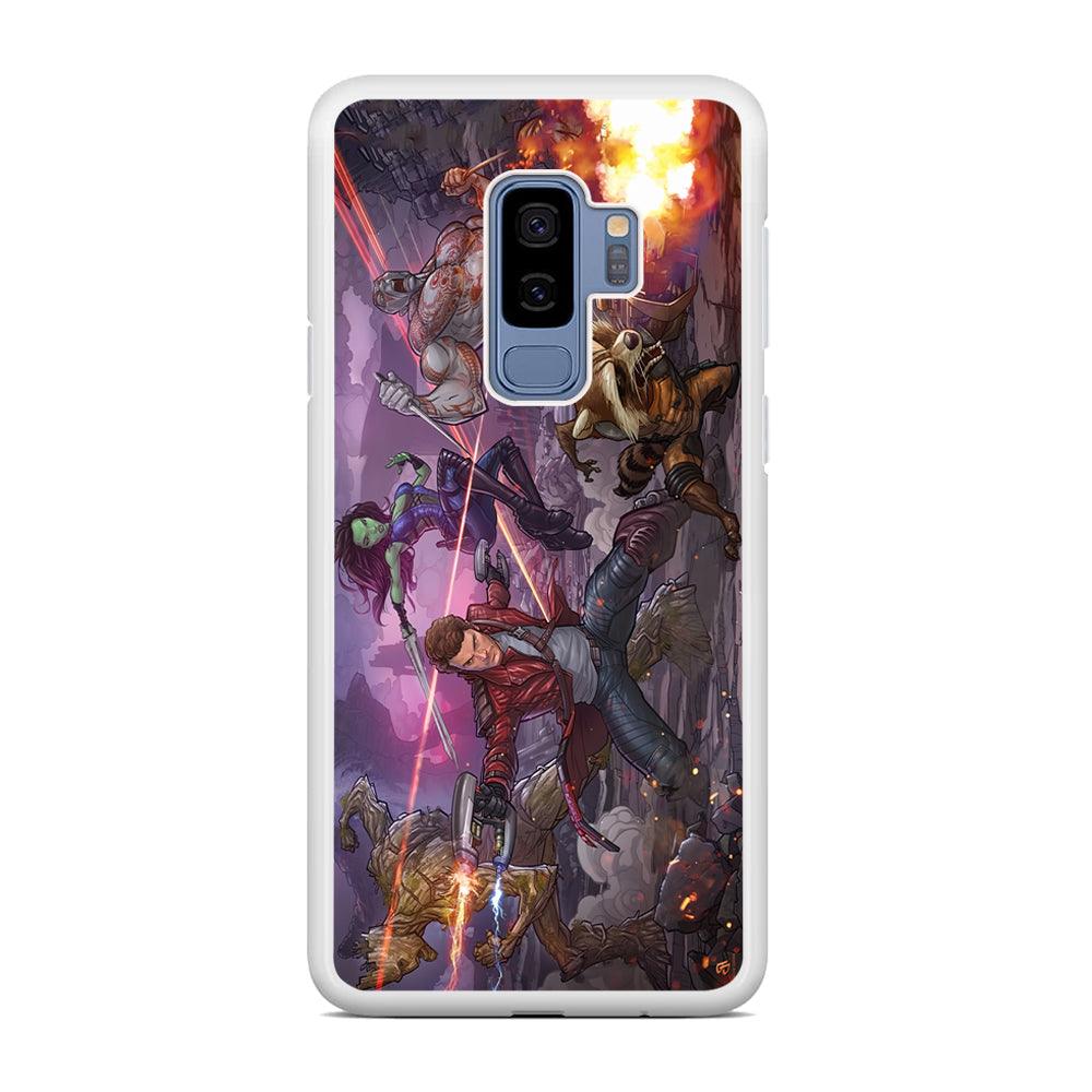 Guardians of The Galaxy Power of Squad Samsung Galaxy S9 Plus Case-Oxvistore