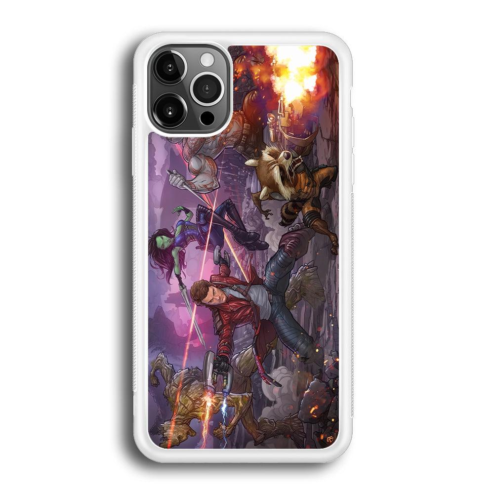 Guardians of The Galaxy Power of Squad iPhone 12 Pro Case-Oxvistore