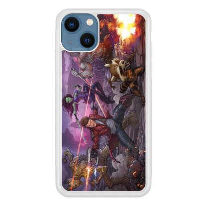 Guardians of The Galaxy Power of Squad iPhone 13 Case-Oxvistore