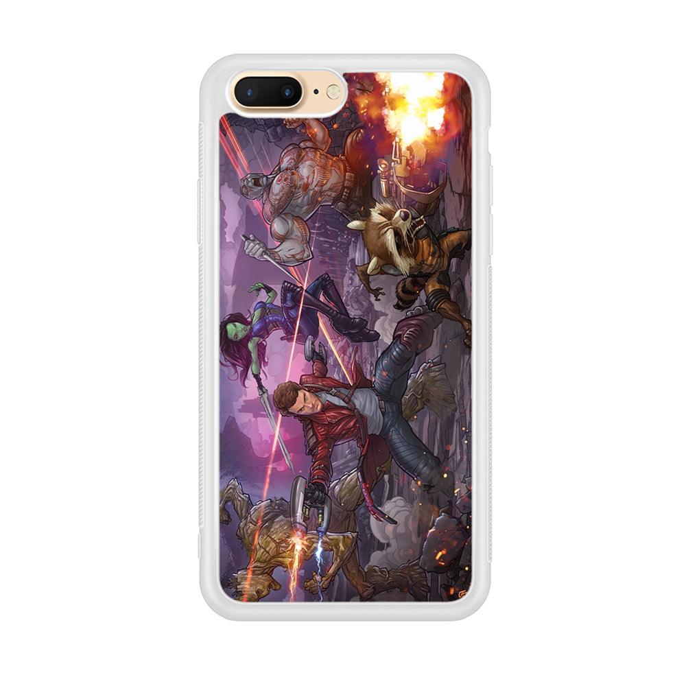 Guardians of The Galaxy Power of Squad iPhone 8 Plus Case-Oxvistore