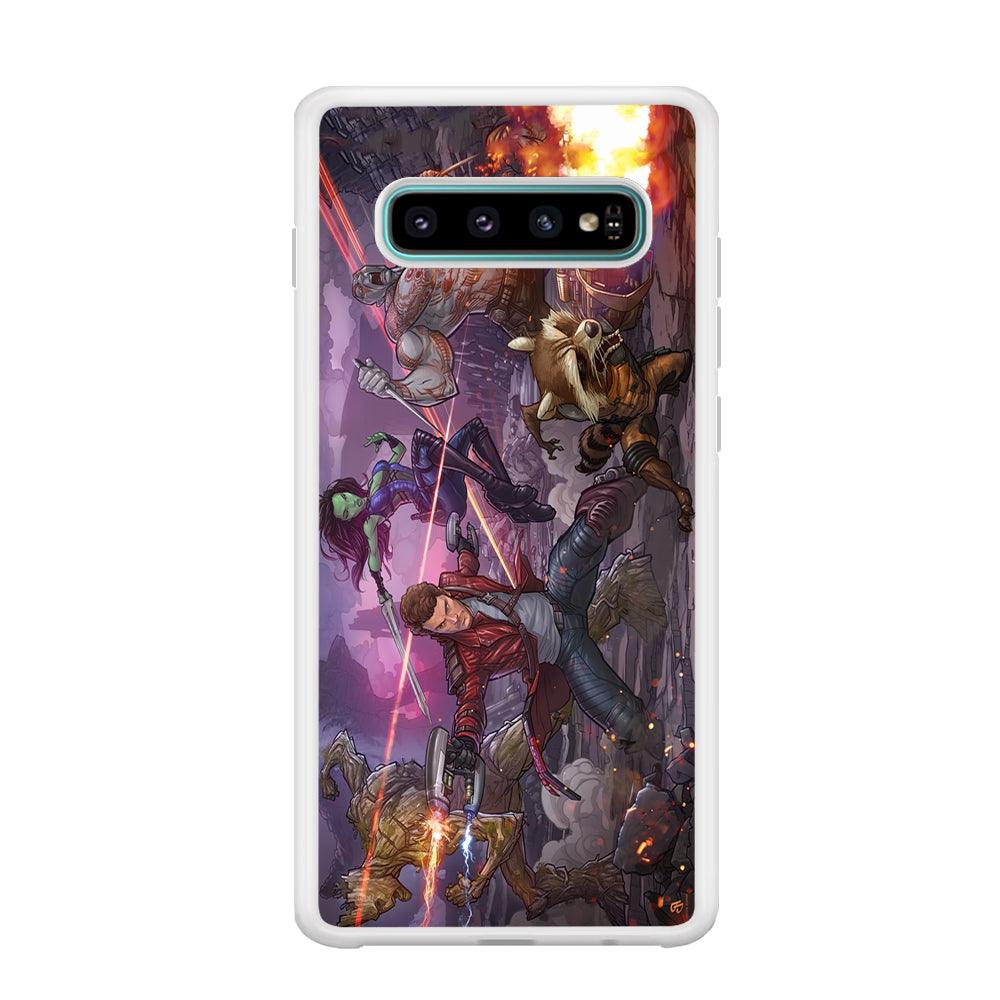 Guardians of The Galaxy Power of Squad Samsung Galaxy S10 Plus Case-Oxvistore