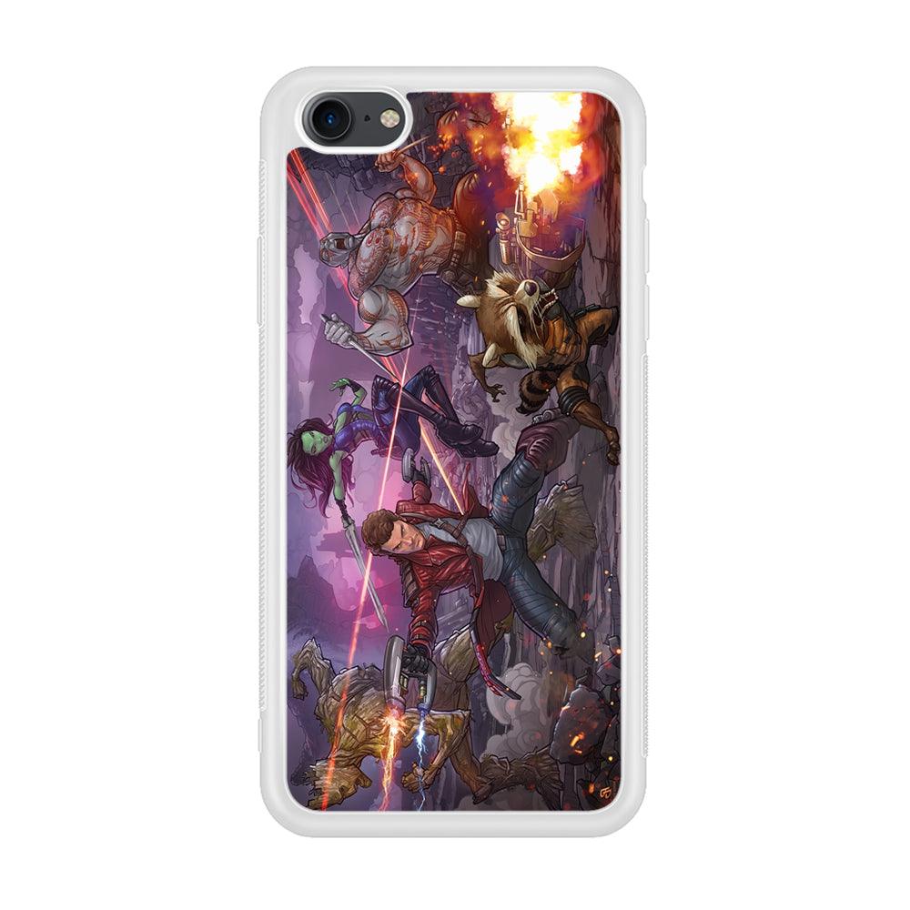 Guardians of The Galaxy Power of Squad iPhone 8 Case-Oxvistore