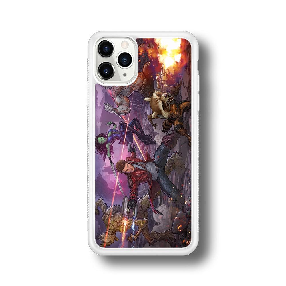 Guardians of The Galaxy Power of Squad iPhone 11 Pro Case-Oxvistore