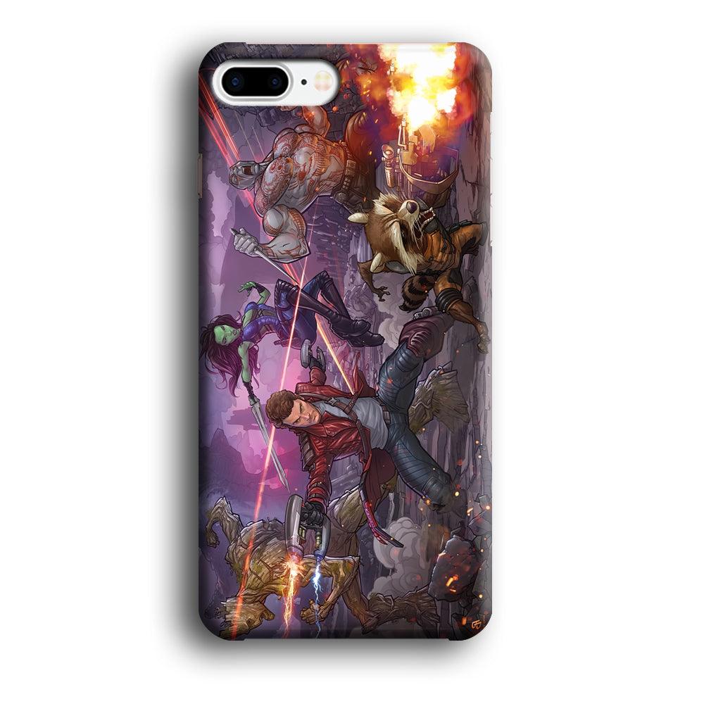 Guardians of The Galaxy Power of Squad iPhone 8 Plus Case-Oxvistore