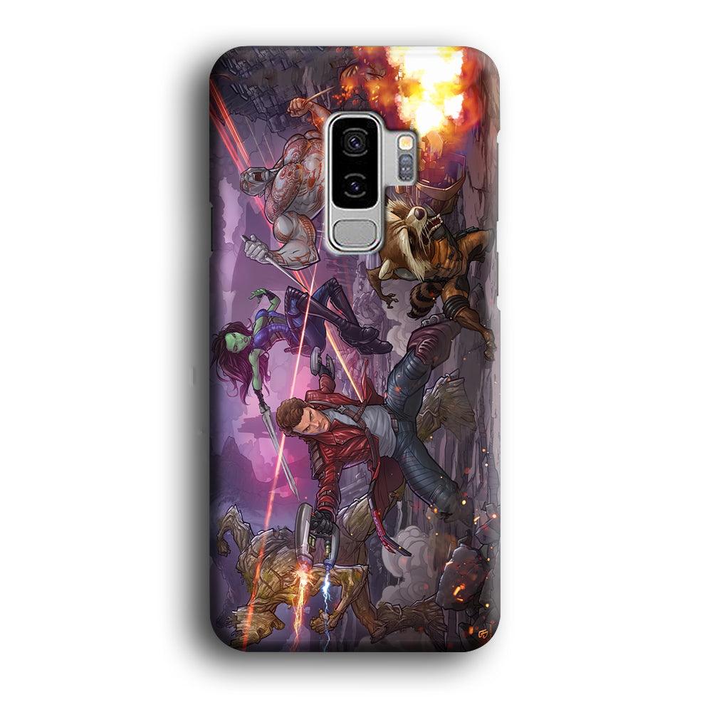 Guardians of The Galaxy Power of Squad Samsung Galaxy S9 Plus Case-Oxvistore