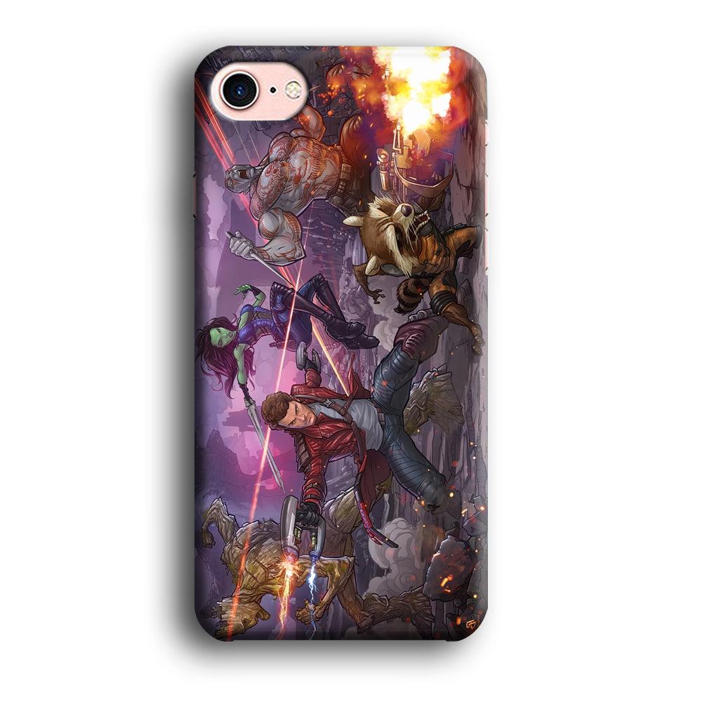 Guardians of The Galaxy Power of Squad iPhone 8 Case-Oxvistore