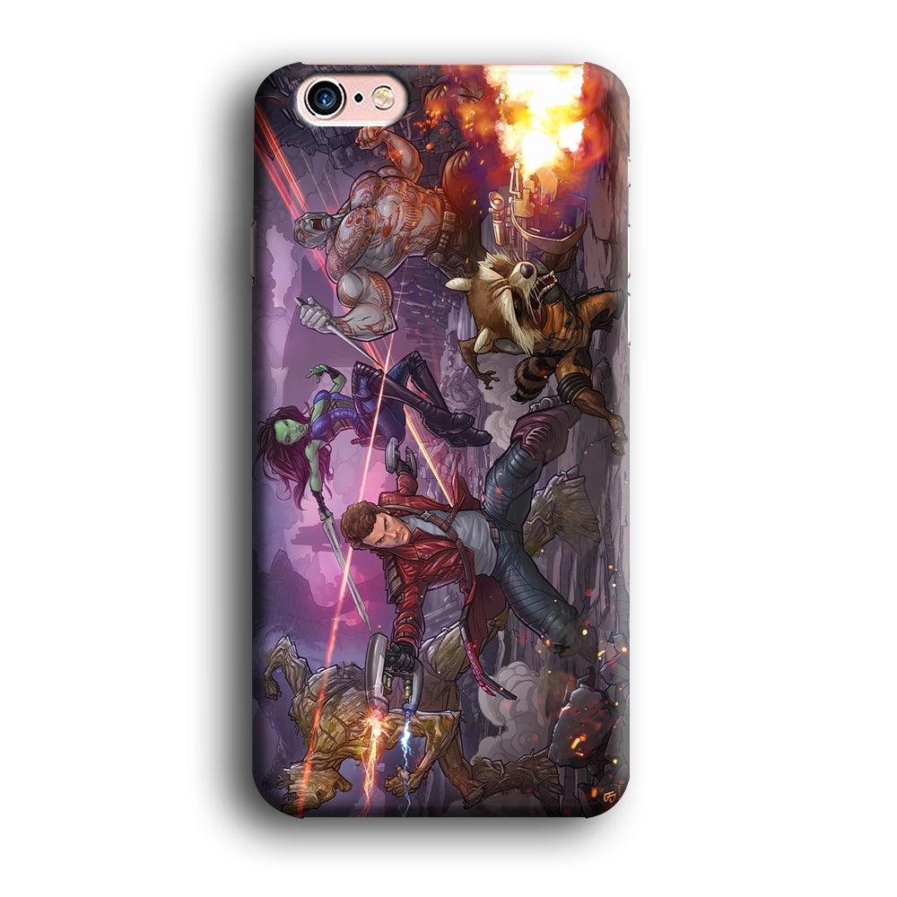 Guardians of The Galaxy Power of Squad iPhone 6 Plus | 6s Plus Case-Oxvistore