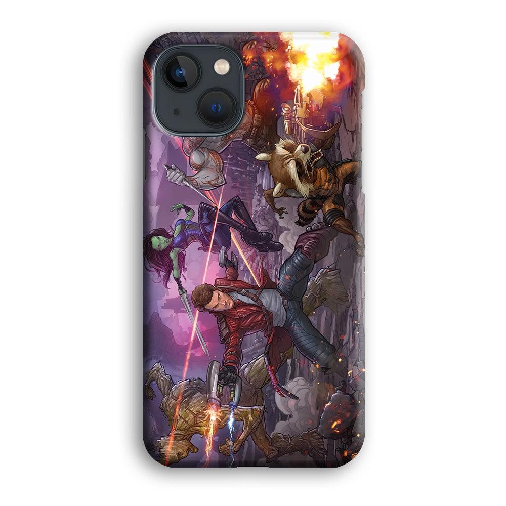 Guardians of The Galaxy Power of Squad iPhone 13 Case-Oxvistore