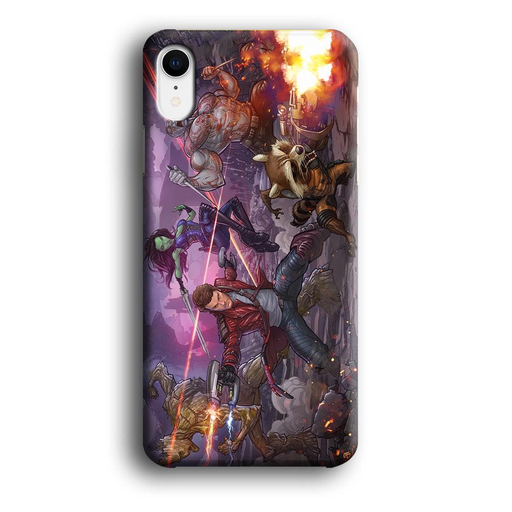 Guardians of The Galaxy Power of Squad iPhone XR Case-Oxvistore