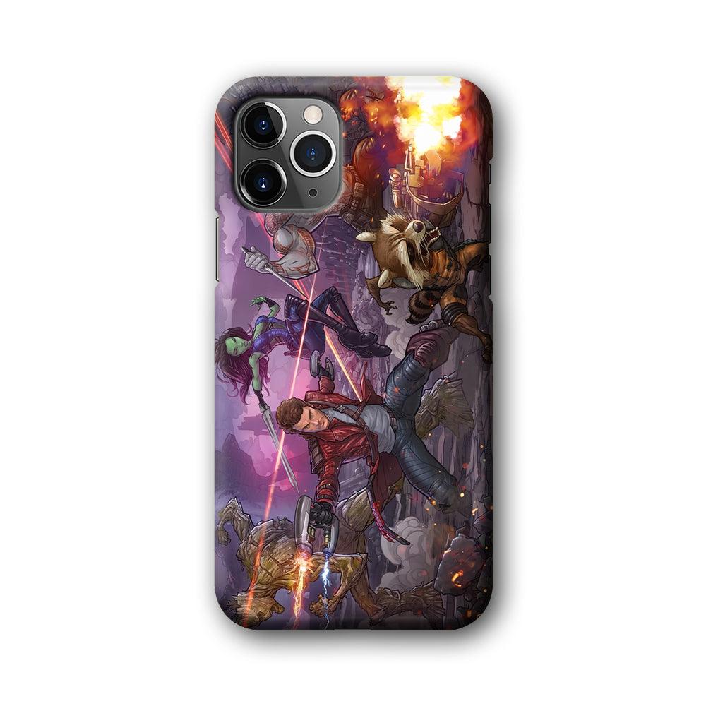 Guardians of The Galaxy Power of Squad iPhone 11 Pro Case-Oxvistore