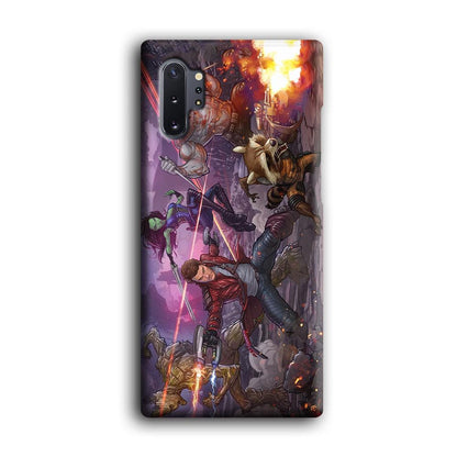 Guardians of The Galaxy Power of Squad Samsung Galaxy Note 10 Plus Case-Oxvistore