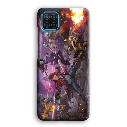 Guardians of The Galaxy Power of Squad Samsung Galaxy A12 Case-Oxvistore