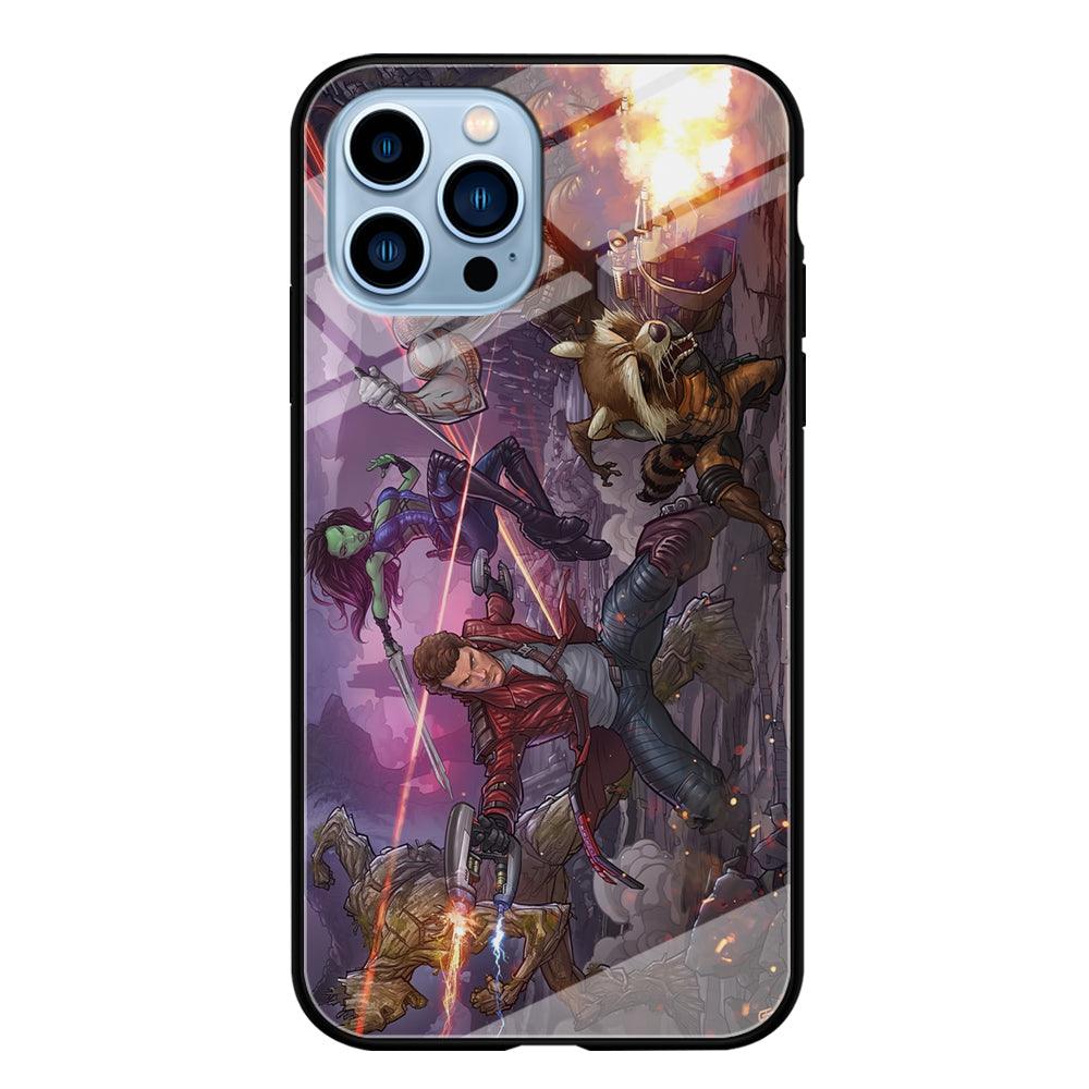 Guardians of The Galaxy Power of Squad iPhone 15 Pro Case-Oxvistore