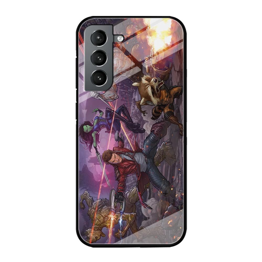 Guardians of The Galaxy Power of Squad Samsung Galaxy S21 Case-Oxvistore