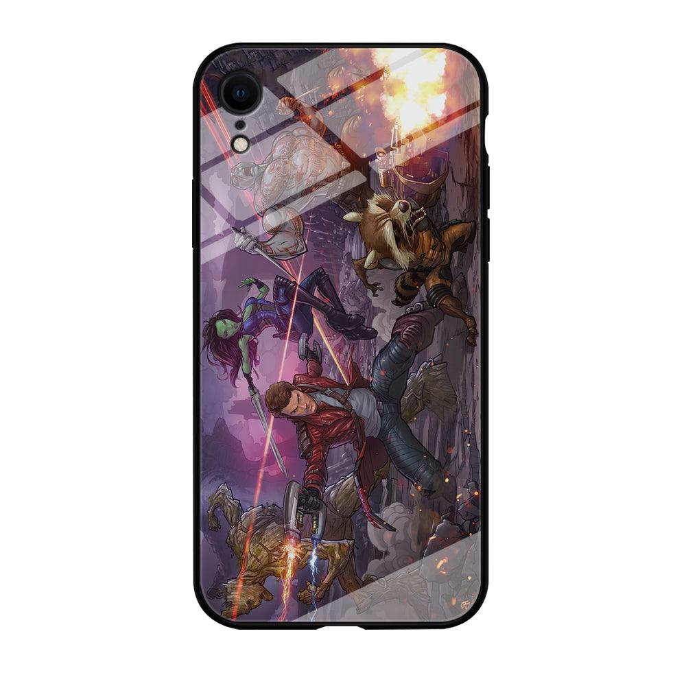 Guardians of The Galaxy Power of Squad iPhone XR Case-Oxvistore