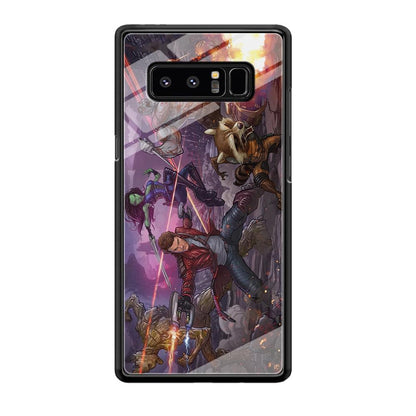 Guardians of The Galaxy Power of Squad Samsung Galaxy Note 8 Case-Oxvistore