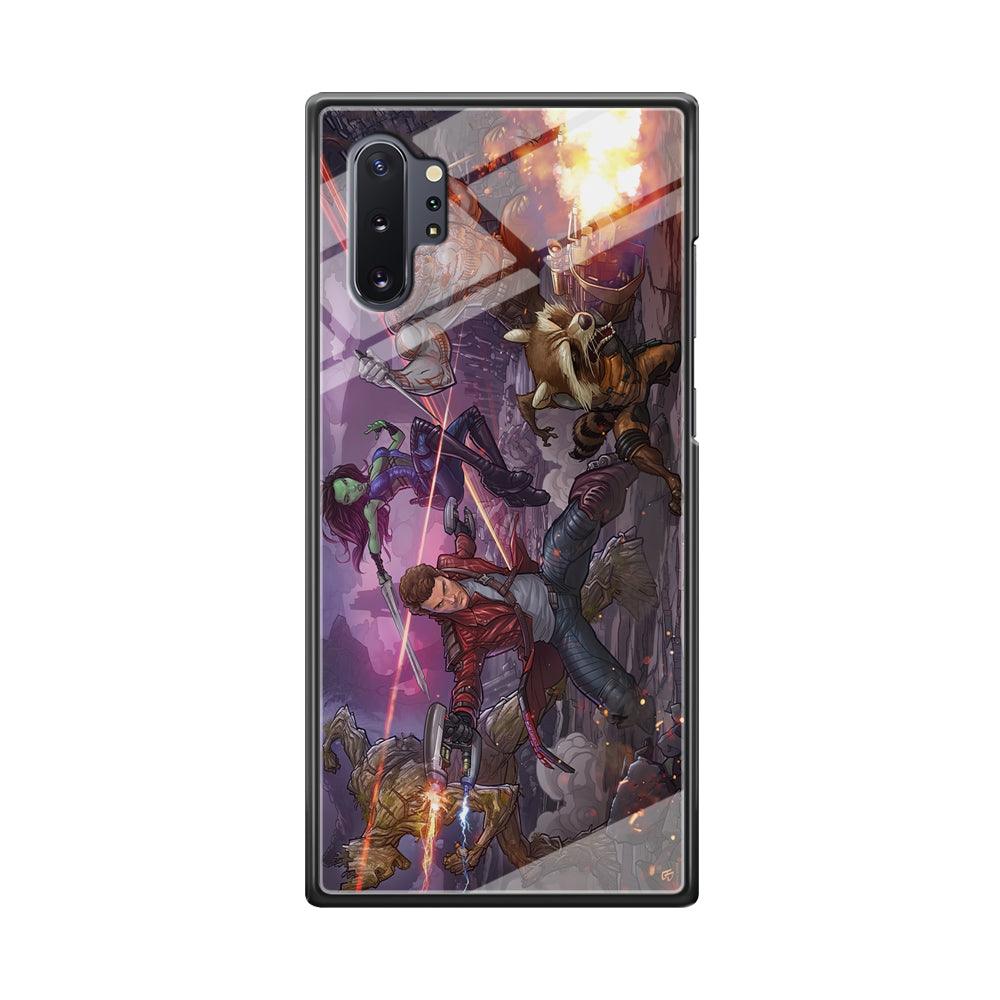 Guardians of The Galaxy Power of Squad Samsung Galaxy Note 10 Plus Case-Oxvistore