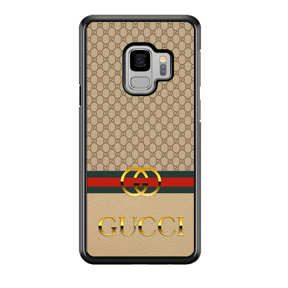 Gucci Gold Clasp Samsung Galaxy S9 Case-Rubber Black (2D Case)-Oxvistore